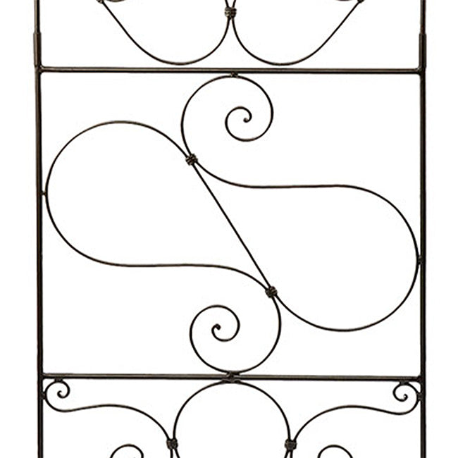 Achla Ferro Firenze Trellises, Brown, 84"H, Pack of 3