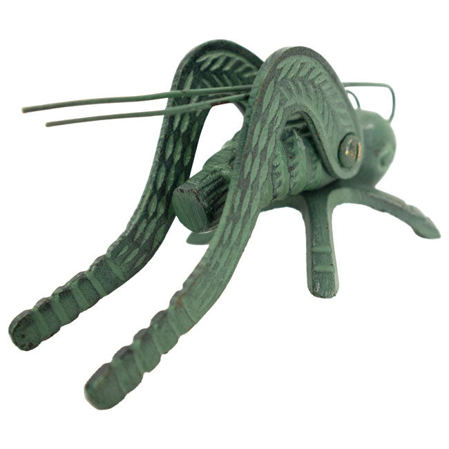Achla Lucky Hearth Crickets, Verdigris, Set of 2