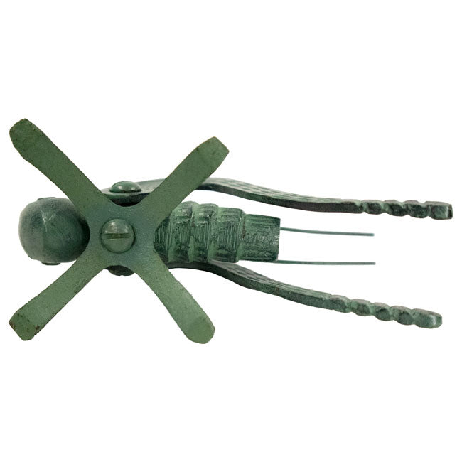 Achla Lucky Hearth Crickets, Verdigris, Set of 2