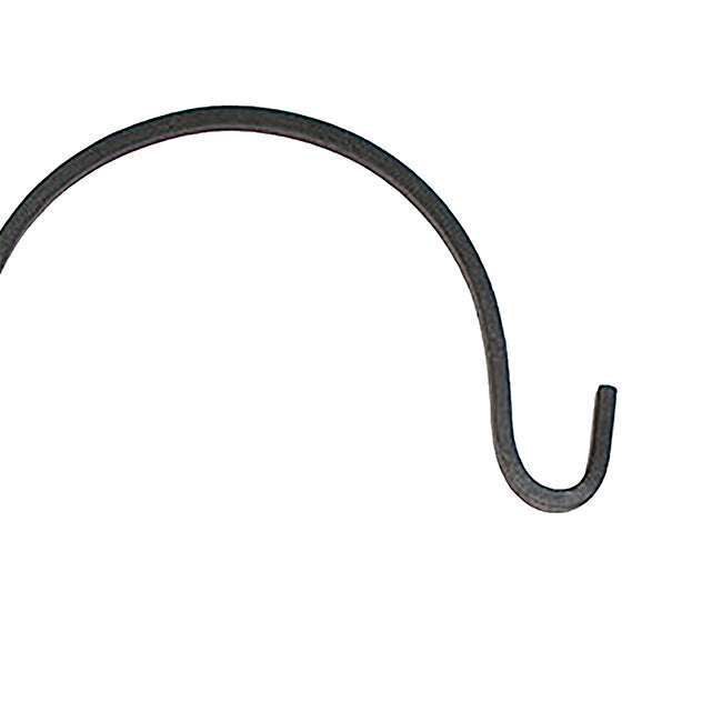 Achla Adjustable Deck Rail Shepherd's Hooks, Black, 2 Pack