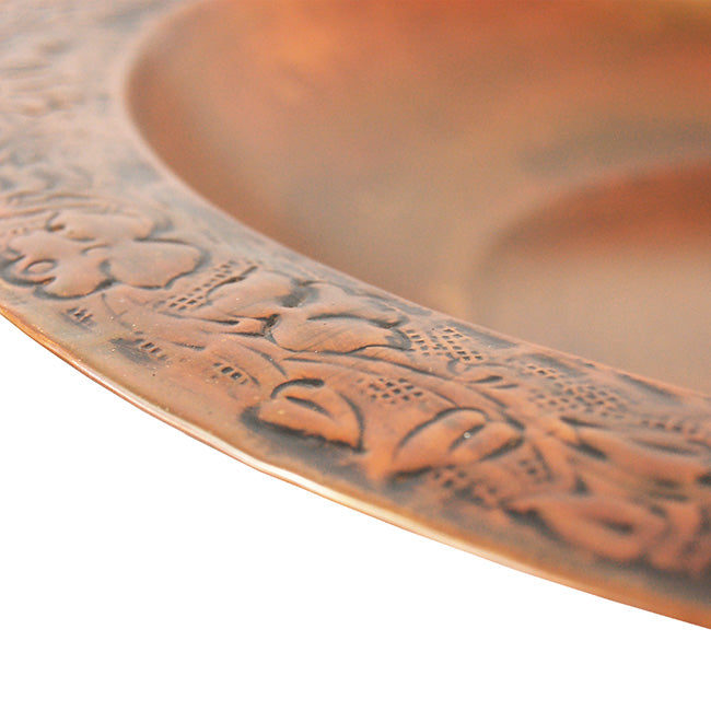 Ancient Graffiti Standing Bird Bath & Lotus Dripper Fountain