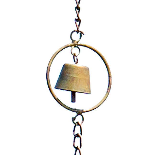 Ancient Graffiti Hummingbird & Bell Rain Chains, Pack of 2