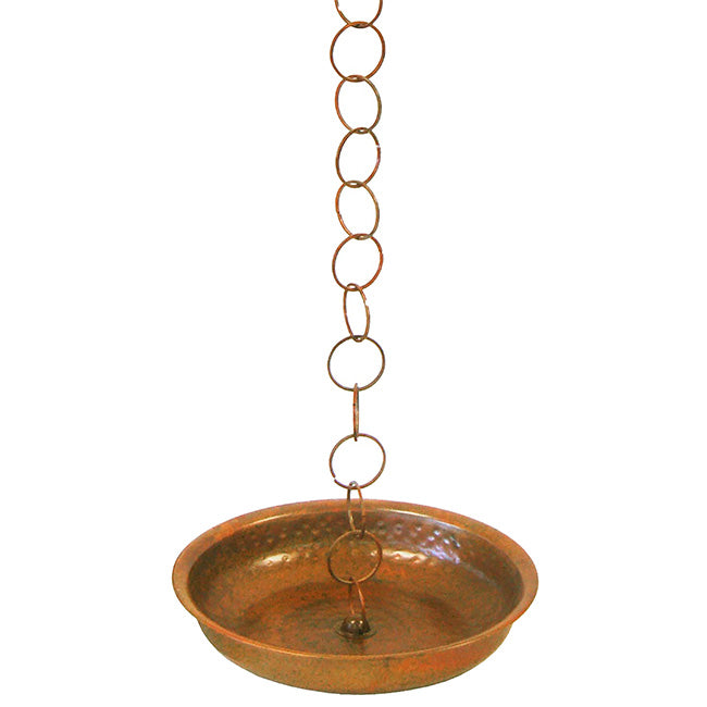 Ancient Graffiti Lily Rain Chain and Receptacle Package