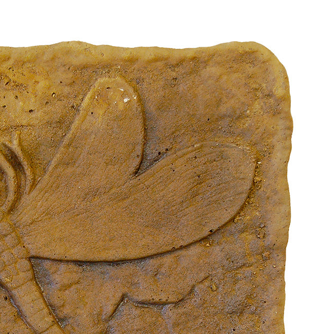 Athens Dragonfly Stepping Stones, Autumn Wheat, Pack of 2