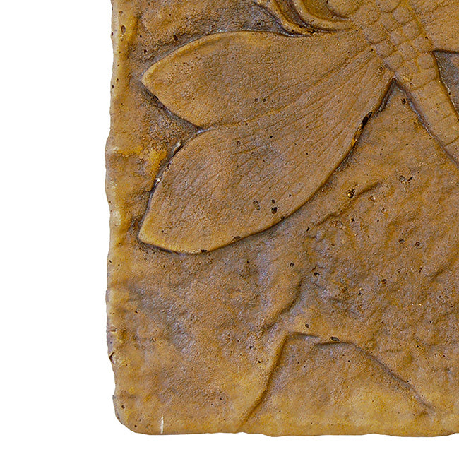 Athens Dragonfly Stepping Stones, Autumn Wheat, Pack of 2