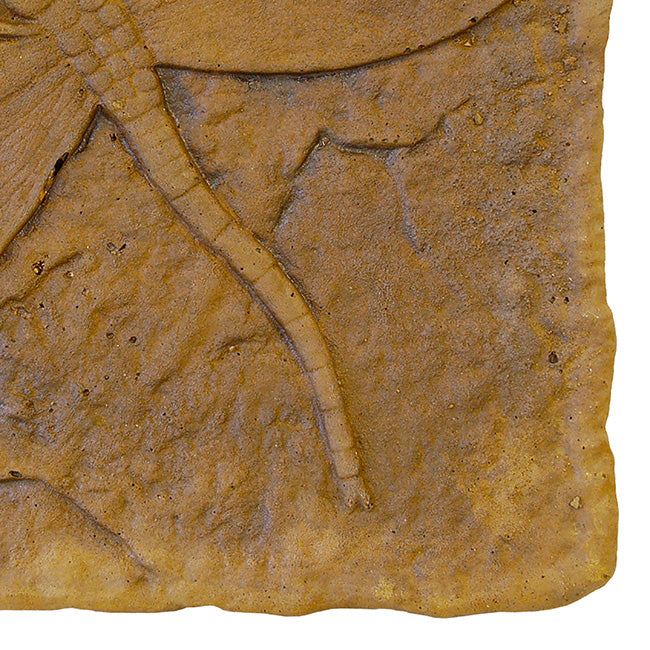 Athens Dragonfly Stepping Stones, Autumn Wheat, Pack of 2