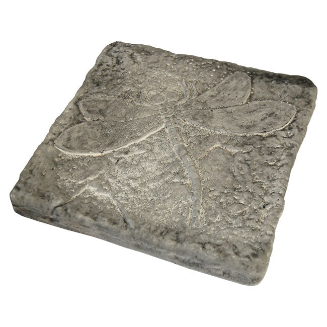 Athens Dragonfly Stepping Stones, Pre Aged, Pack of 2