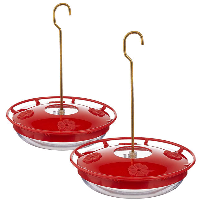 Aspects High View HummZinger Hummingbird Feeders, Pack of 2