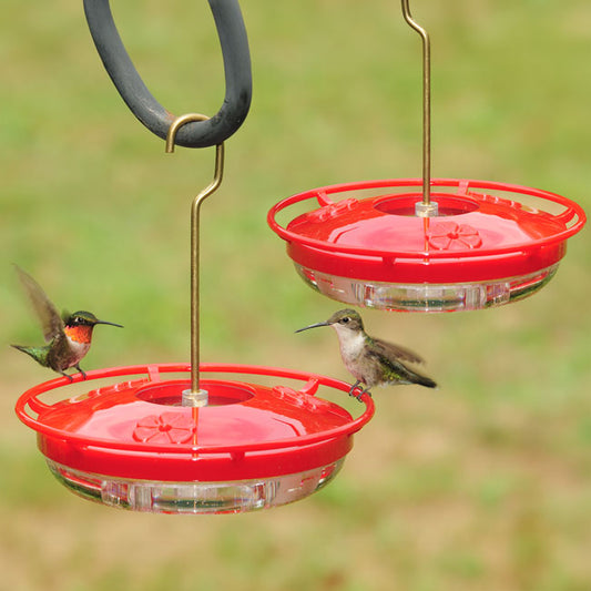 Aspects High View HummZinger Mini Hummingbird Feeders, 2 Pk