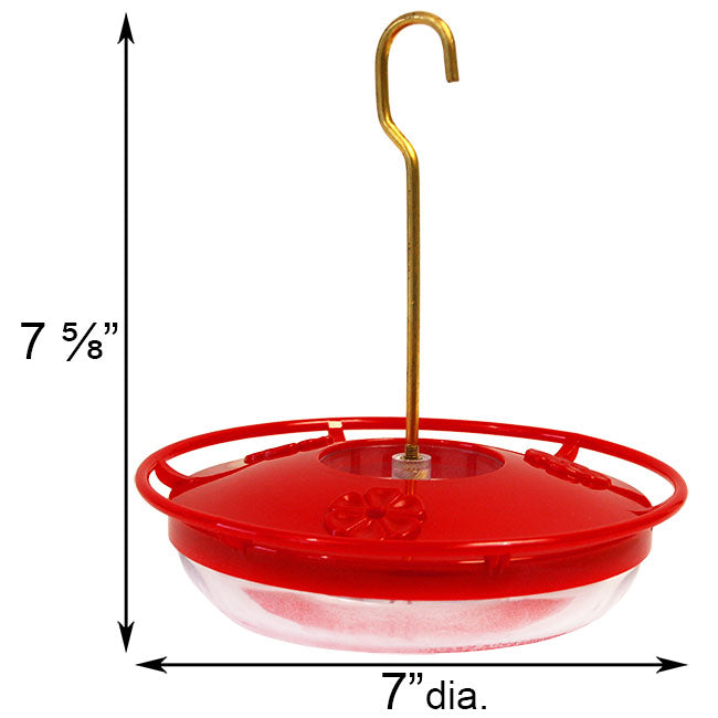 Aspects High View HummZinger Mini Hummingbird Feeders, 2 Pk