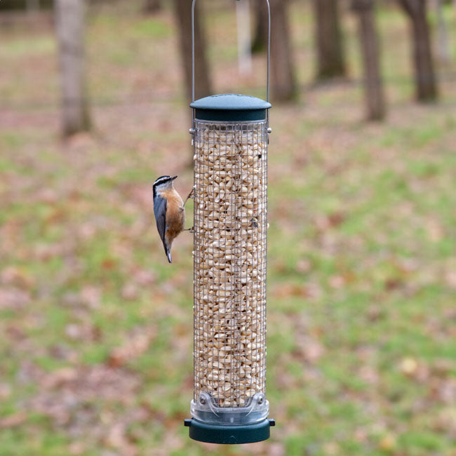 Aspects Quick-Clean Peanut Mesh Bird Feeders, Spruce, 2 Pack