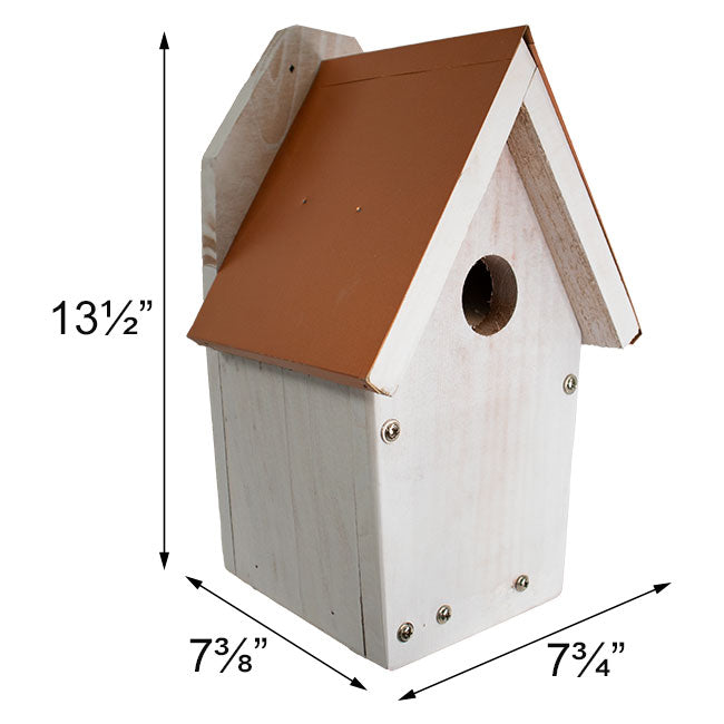 Nantucket Coppertop Bluebird Houses w/Nest Lifts