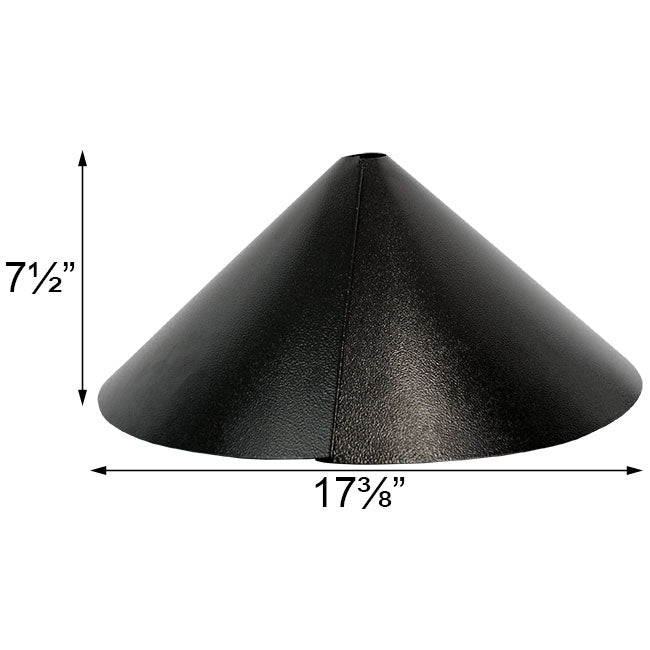 Audubon Wrap-Around Squirrel Baffles, Black, Pack of 2