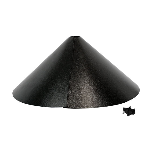 Audubon Wrap-Around Squirrel Baffles, Black, Pack of 2