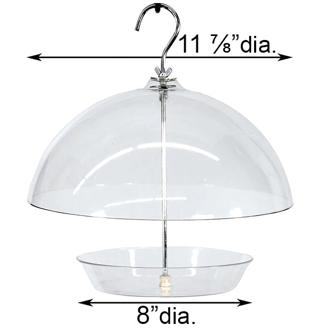 Audubon Domed Wild Bird Feeder with Mealworms Kit