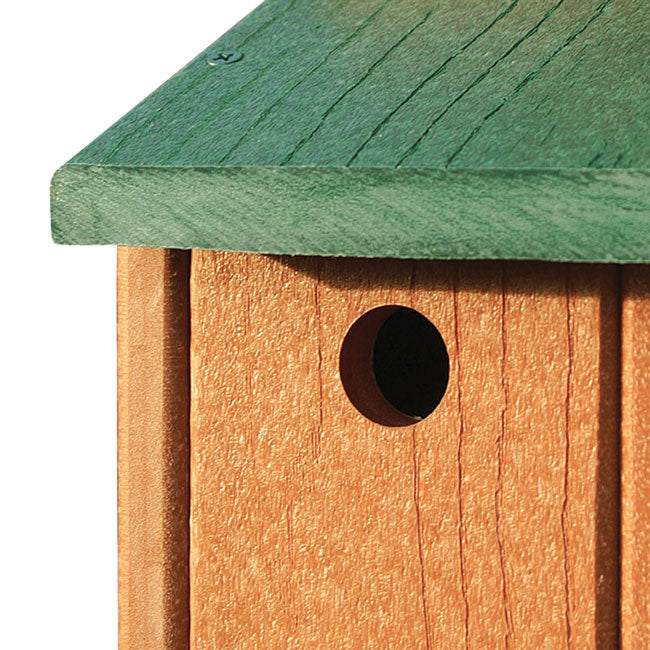 Audubon Recycled Plastic Wren Houses, Pack of 4