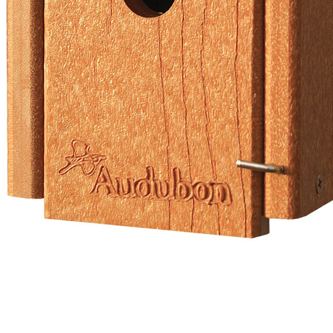 Audubon Recycled Plastic Wren Houses, Pack of 4