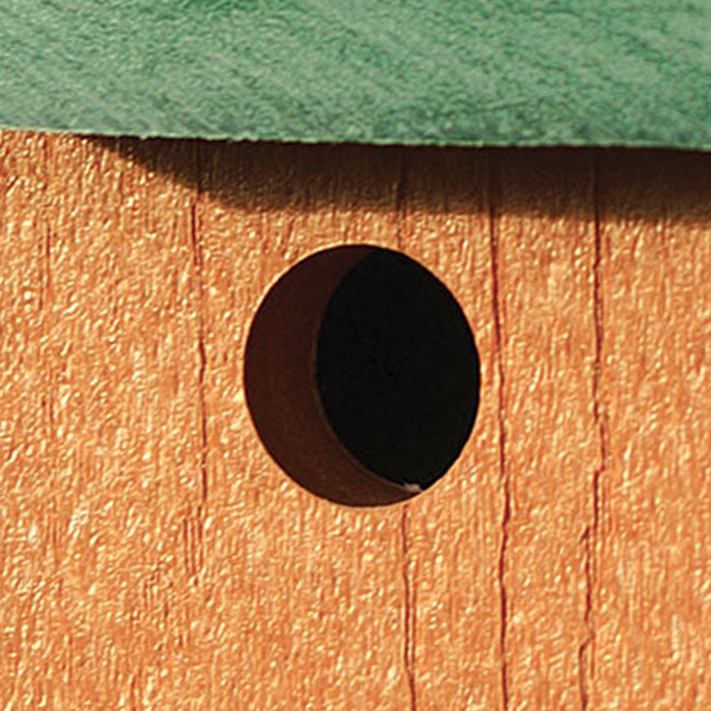 Audubon Recycled Plastic Wren Houses, Pack of 4