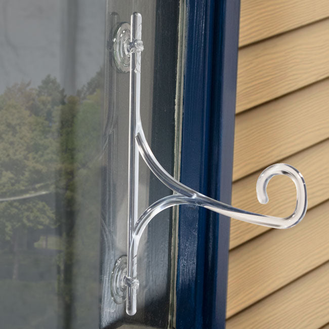 Audubon Window Glass Hangers, Clear, 11", Pack of 6