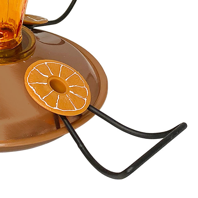 Audubon Cut Glass Oriole Feeders, Amber, 10 oz., Pack of 2