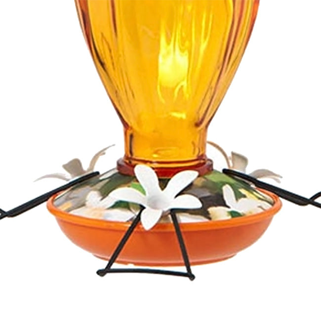 Audubon Fluted Glass Oriole Feeders, 20 oz. each, Pack of 2