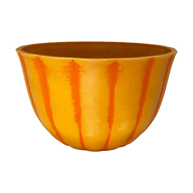 Urban Gardener Jack-O-Lantern Fiber Clay Pot Set