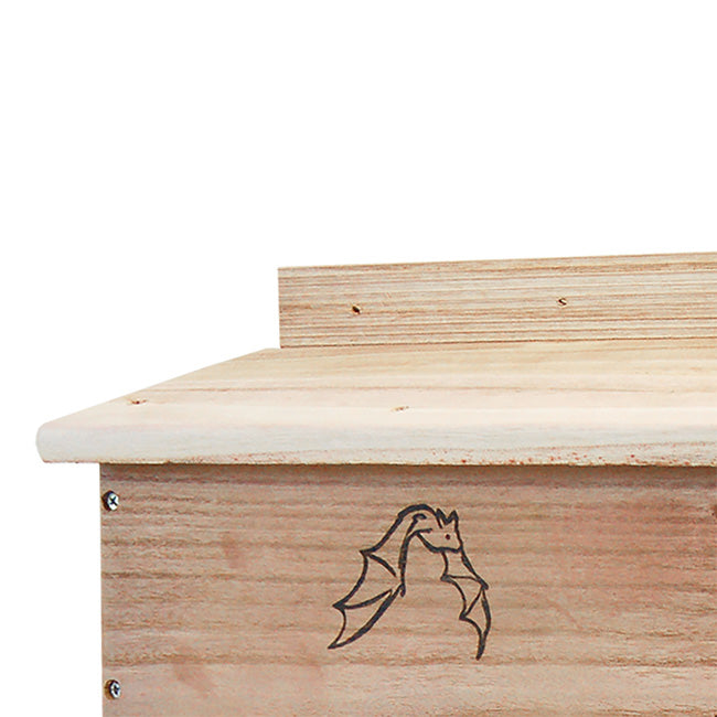 BestNest Triple-Celled Bat House w/ Two Bat Exclusion Tubes