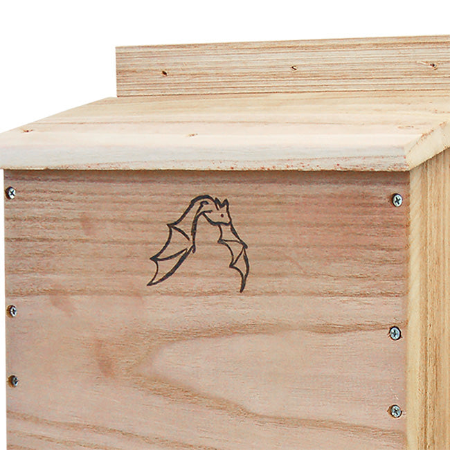 BestNest Triple-Celled Bat House w/ Two Bat Exclusion Tubes