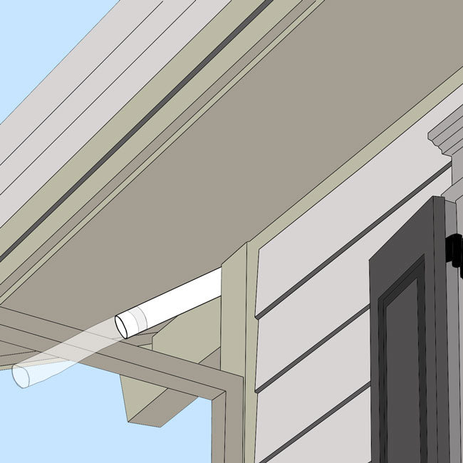 BestNest Triple-Celled Bat House w/ Two Bat Exclusion Tubes