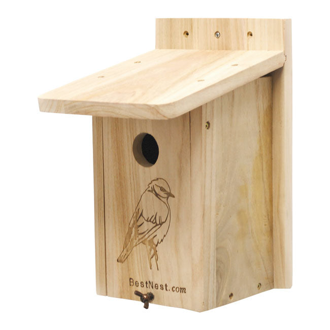 BestNest Seasonal Bluebird Houses with Poles Kit