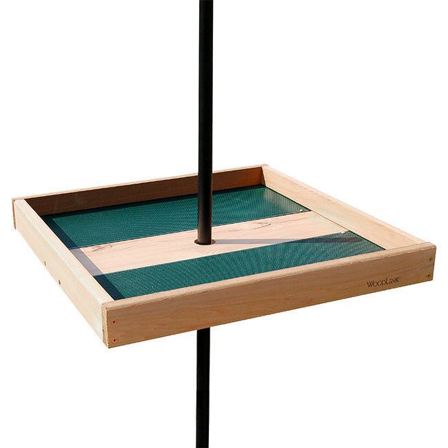 Woodlink Giant Pole Mounted Seed Tray w/Pole Collar & Screws