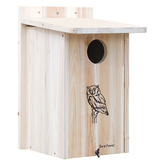 BestNest Premium Screech Owl / Kestrel House