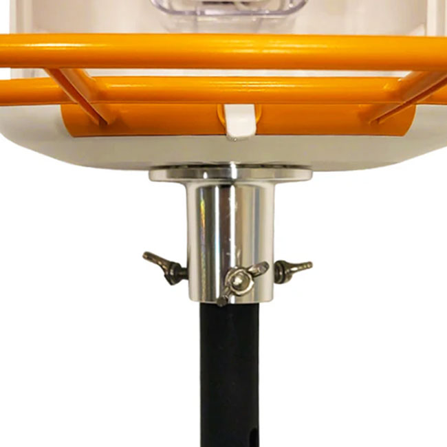 BeakView Aluminum Adapter for 1" Outer Diameter Pole
