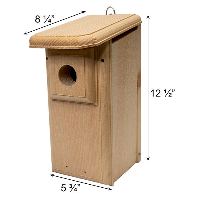 Coveside WBU Exclusive 2 Sided Observation Bird Houses, 4 Pk