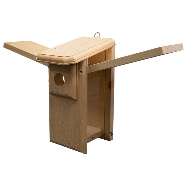 Coveside WBU Exclusive 2 Sided Observation Bird Houses, 4 Pk