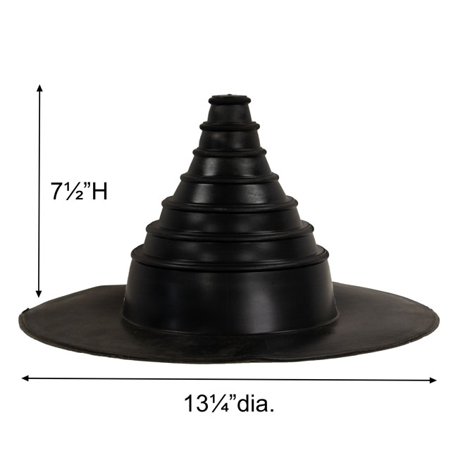 Elevate QuickSeam Pipe Boot Flashing, 1" - 6.875"