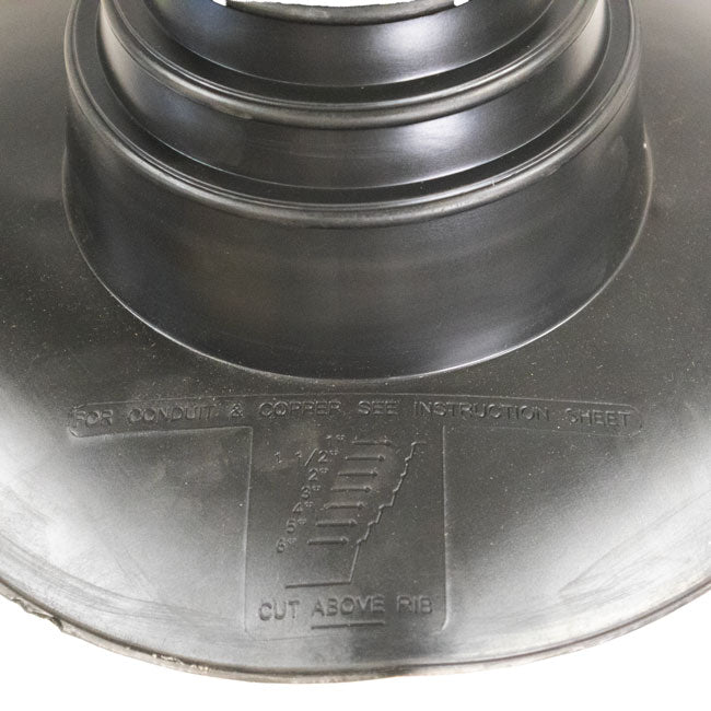 Elevate QuickSeam Pipe Boot Flashing, 1" - 6.875"