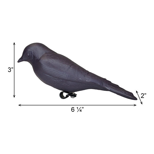 Erva Purple Martin Decoys with Spring Clips, Pack of 4