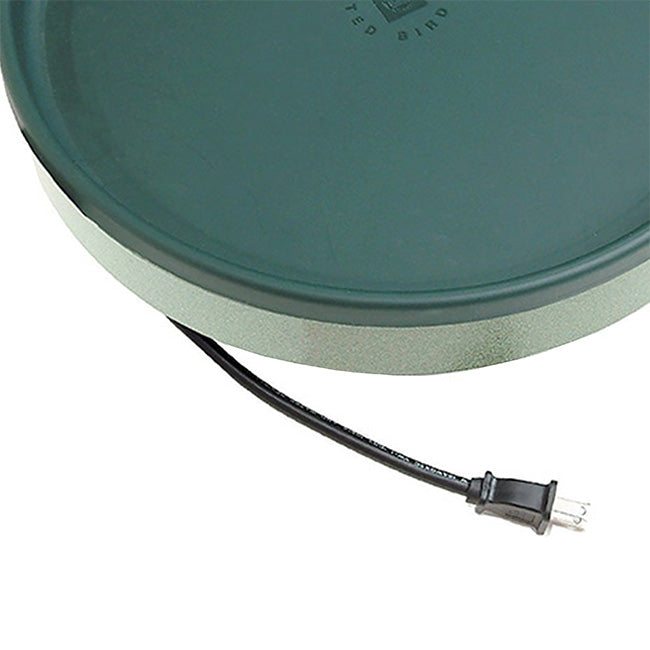 3-IN-1 Heated Bird Bath w/Cord Connector & Cleaner, Green