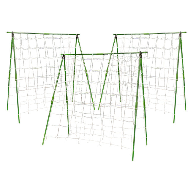Gardeneer Vertical Trellis Kits, Green, 46.5"H, Pack of 2