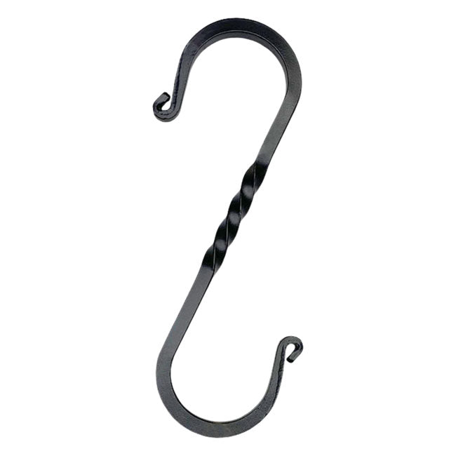Gardman Garden "S" Hooks, Black, 6.5"L, Pack of 2