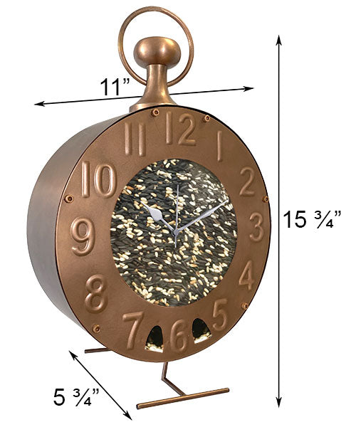Good Directions Time Flies Bird Feeder with Hanger and Book