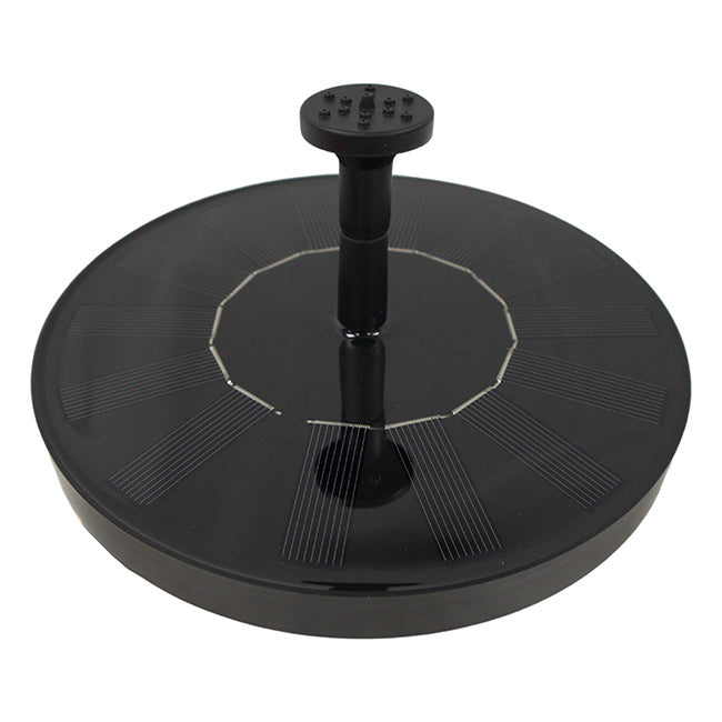 Emerald Standing Bird Bath w/Solar Fountain by Prime Retreat