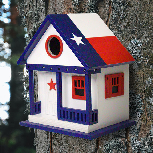 Home Bazaar Texas State Cottage Bird House