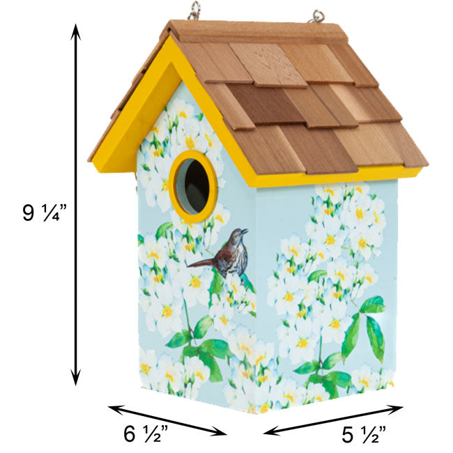 Home Bazaar Alabama Camellia Cottage Bird House