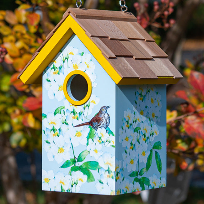 Home Bazaar Alabama Camellia Cottage Bird House