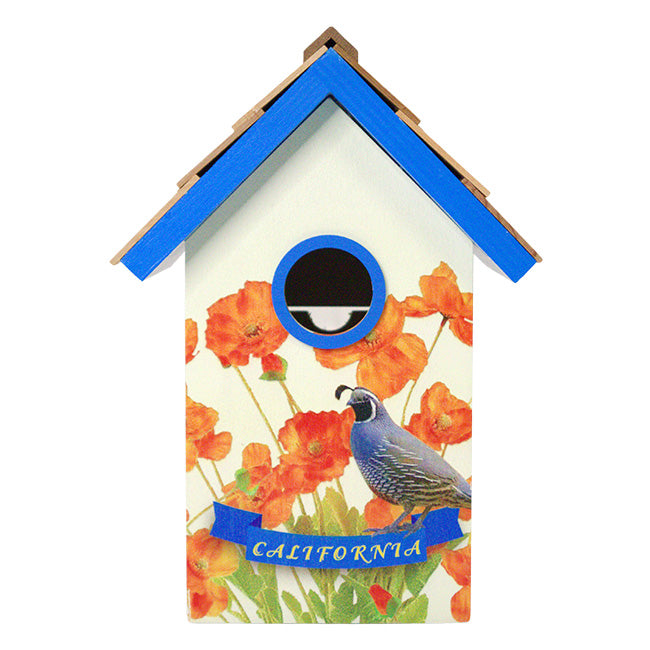 Home Bazaar California Bird Cottage, Orange Blossom
