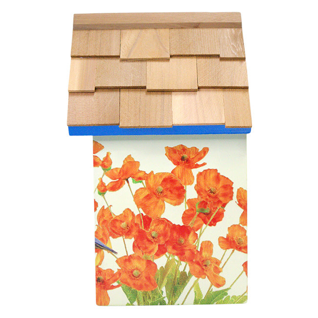 Home Bazaar California Bird Cottage, Orange Blossom