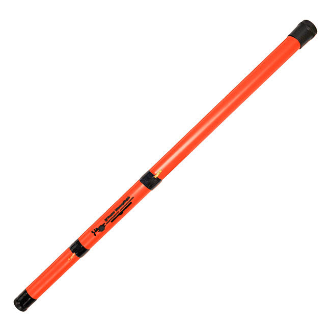 Jackite Fiberglass Telescoping Poles, Orange, 31', Pack of 2