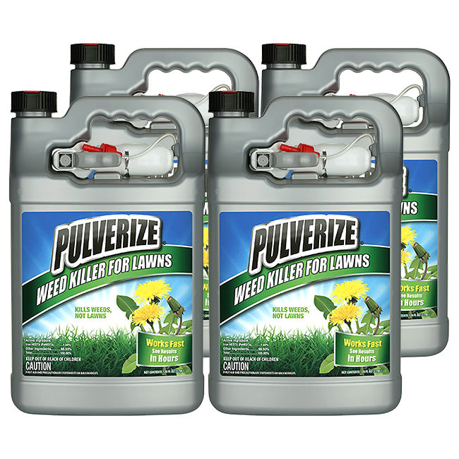 Messinas Pulverize® Weed Killer for Lawns w/Trigger, 2 Pack